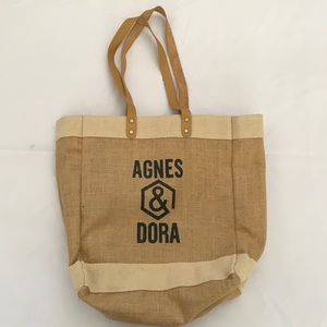 Canvas/Burlap Tote Bag
